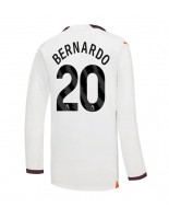 Manchester City Bernardo Silva #20 Venkovní Dres 2023-24 Dlouhý Rukáv